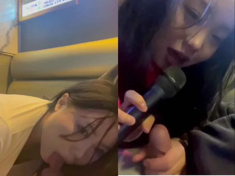 Hát karaoke em cầm nhầm mic thành buồi anh rồi liếm luôn
